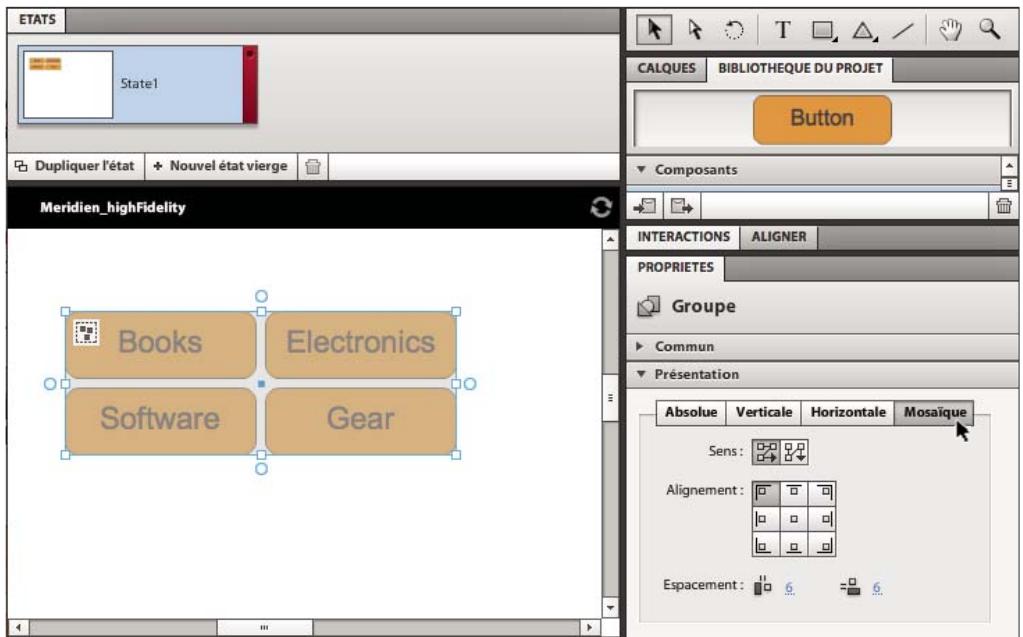 ADOBE FLASH CATALYST CS5.5 - Utilisation de mises en page gérées - 2