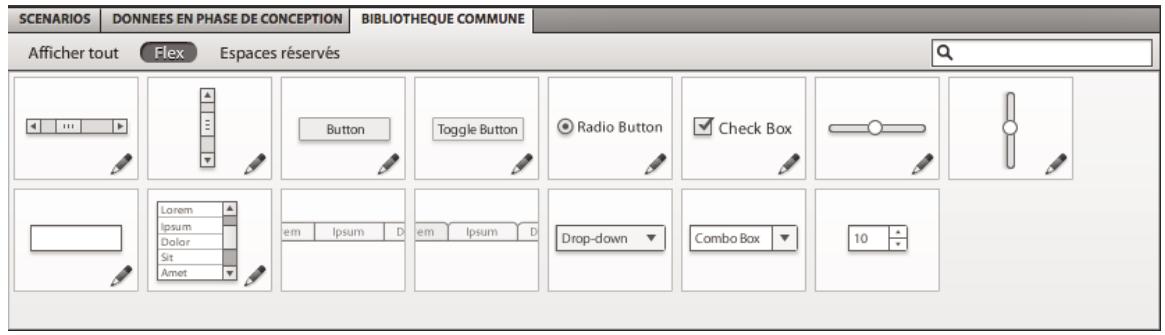 ADOBE FLASH CATALYST CS5.5 - Bibliothèque commune - 1