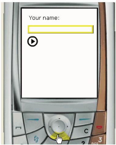 ADOBE FLASH LITE 1 - Pour creer un exemple d'application de champ texte : - 2