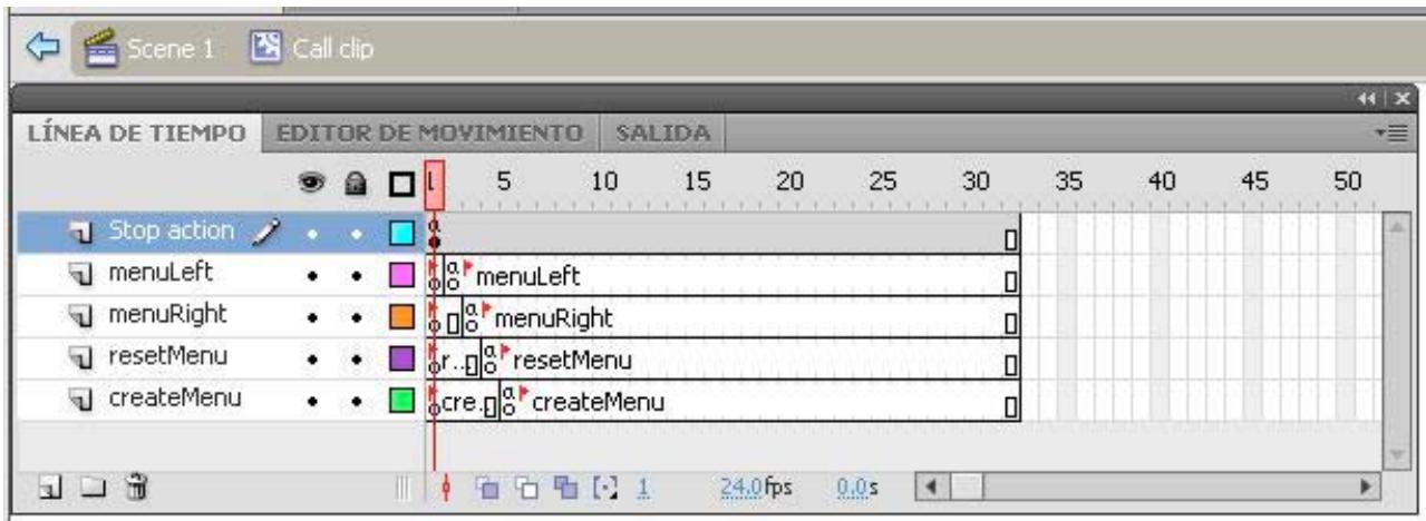 ADOBE FLASH LITE 1 - Pour appeler du code ActionScript sur une autre image : - 2