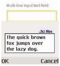 ADOBE FLASH LITE 1 - Types de champs texte de saisie - 3