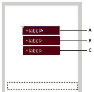 ADOBE FLASH LITE 1 - Pour creer un menu simple à l'aide de clips : - 3