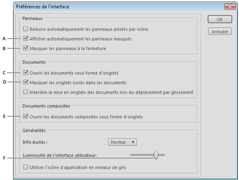 ADOBE FRAMEMAKER 9 - Preférences de l'interface - 1
