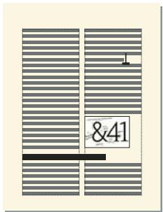 ADOBE FRAMEMAKER 9 - Cadres ancrés dans les mises en page à colonnes multiples - 4