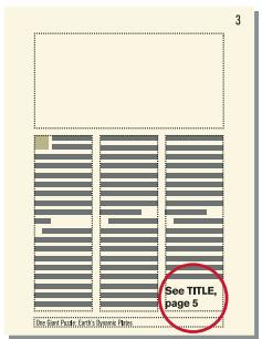 ADOBE FRAMEMAKER 9 - Etablissement d'une référence croisée vers une zone de texte déconnectée - 1