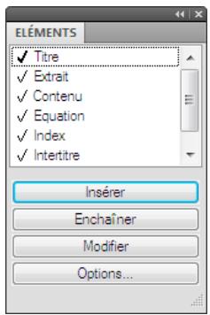 ADOBE FRAMEMAKER 9 - Correction d'erreurs dans les éléments - 2