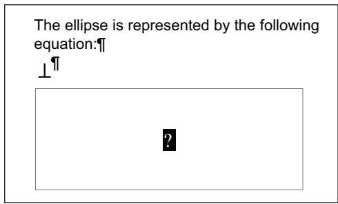 ADOBE FRAMEMAKER 9 - Creation d'une équation dans un paragraphe distinct (équation d'écran) - 1