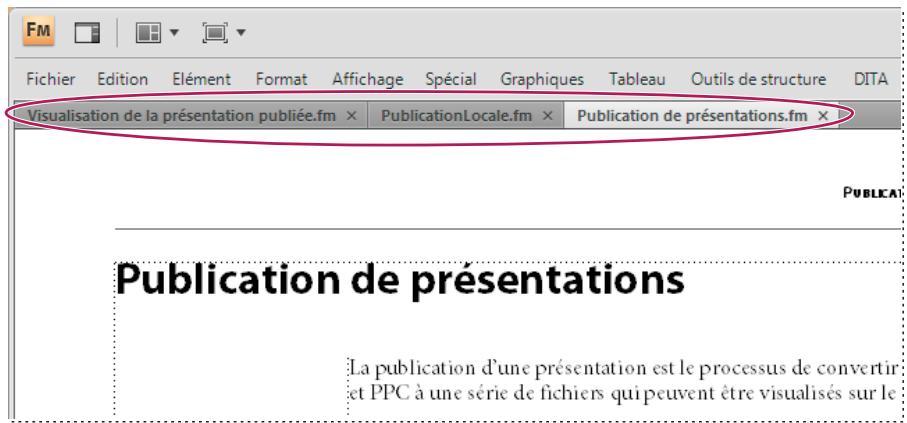 ADOBE FRAMEMAKER 9 - Documents en ongllets - 1
