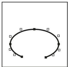 ADOBE FRAMEMAKER 9 - Etirement d'une courbe - 1