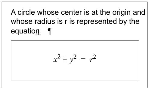 ADOBE FRAMEMAKER 9 - Réduction ou développement d'une équation - 1