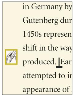 ADOBE FRAMEMAKER 9 - Cadres ancrés à l'extérieur d'une colonne de texte - 7