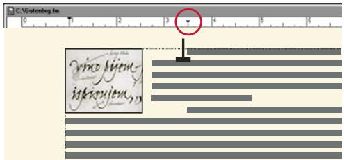 ADOBE FRAMEMAKER 9 - Cadres ancrés insérés dans un texte de paragraphe - 5