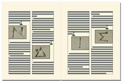 ADOBE FRAMEMAKER 9 - Cadres ancrés dans une colonne de texte - 3
