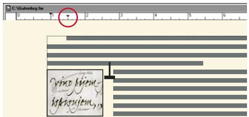 ADOBE FRAMEMAKER 9 - Cadres ancrés insérés dans un texte de paragraphe - 4