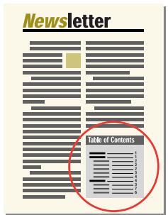 ADOBE FRAMEMAKER 9 - Incorporation d'une table des matières dans un document - 1