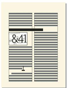 ADOBE FRAMEMAKER 9 - Cadres ancrés dans les mises en page à colonnes multiples - 3