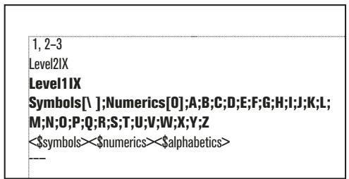 ADOBE FRAMEMAKER 9 - Modification du format de paragraphe des entrées - 1