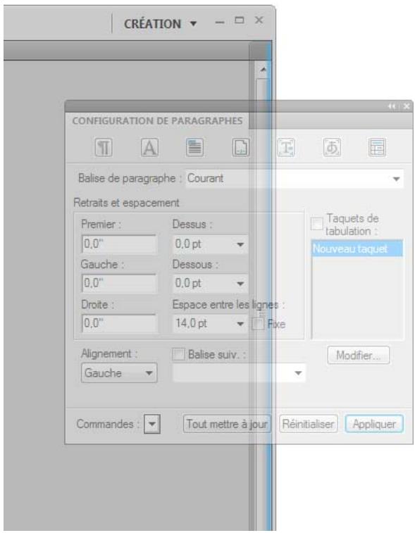 ADOBE FRAMEMAKER 9 - Ancrage et annulation d'ancrage de panneaux - 1