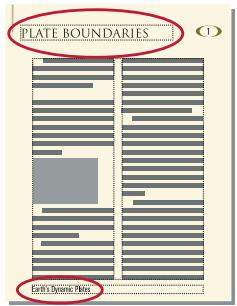 ADOBE FRAMEMAKER 9 - Saisie des informations d'en-tête ou de pied de page - 2