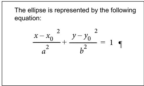 ADOBE FRAMEMAKER 9 - Creation d'une équation dans un paragraphe distinct (équation d'écran) - 3