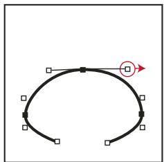 ADOBE FRAMEMAKER 9 - Transformation d'une courbe - 3
