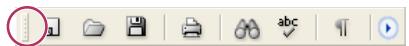 ADOBE INCOPY CS4 - Pour personnaliser une barre d'outils - 1