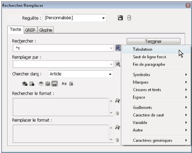 ADOBE INCOPY CS4 - Pour rechercher et remplacer du texte - 1