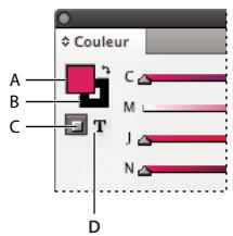 ADOBE INDESIGN CS4 - Pour modifier la couleur du fond ou du contour - 1