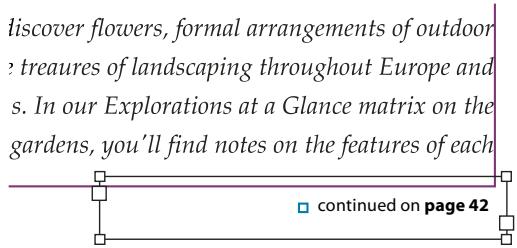 ADOBE INDESIGN CS4 - Numérotation automatique des pages pour les sauts d'article - 2