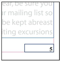 ADOBE INDESIGN CS4 - Pour définir un numéro de page mis à jour automatiquement - 2