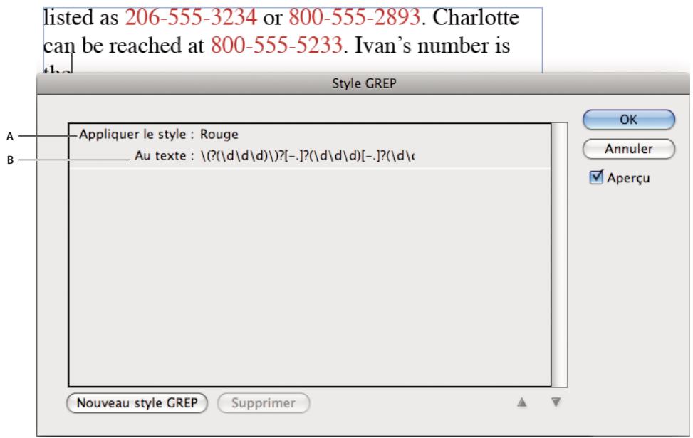 ADOBE INDESIGN CS4 - Création de styles GREP - 1
