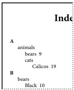 ADOBE INDESIGN CS4 - Pour ajouter une entrée d'index - 3