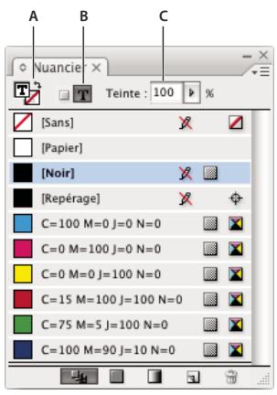 ADOBE INDESIGN CS4 - Modification de la couleur, du dégradé ou du contour du texte - 1