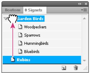 ADOBE INDESIGN CS4 - Pour organiser, regrouper et trier les signets - 1