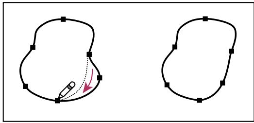 ADOBE INDESIGN CS4 - Remodelage de tracés à l'aide de l'outil Crayon - 1
