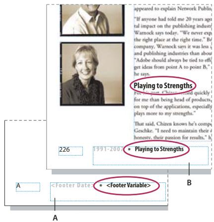 ADOBE INDESIGN CS4 - Création d'en-têtes et de pieds de page - 1
