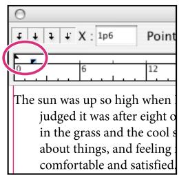 ADOBE INDESIGN CS4 - Création d'un retrait négatif - 2