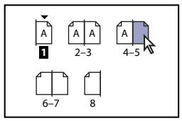ADOBE INDESIGN CS4 - Ciblage ou sélection d'une page ou d'une planche - 2