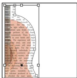 ADOBE INDESIGN CS4 - Pour créer un habillage inversé - 2