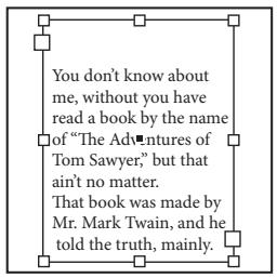 ADOBE INDESIGN CS4 - Alignement ou justification de texte verticalement au sein d'un bloc de texte - 1