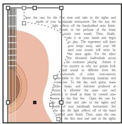 ADOBE INDESIGN CS4 - Modification de la forme d'un habillage - 2