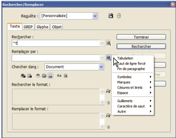 ADOBE INDESIGN CS4 - Pour rechercher et remplacer du texte - 1