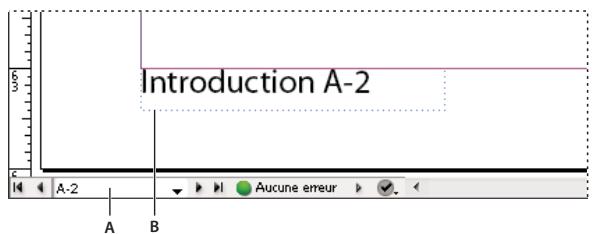 ADOBE INDESIGN CS4 - Options de numérotation de document - 1