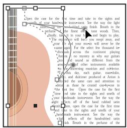 ADOBE INDESIGN CS4 - Modification de la forme d'un habillage - 1