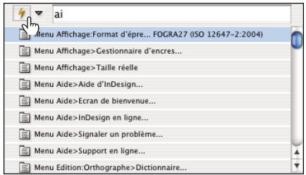 ADOBE INDESIGN CS4 - Utilisation de la commande Application rapide - 1