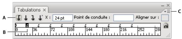 ADOBE INDESIGN CS4 - Répétition de tabulations - 1