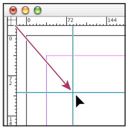 ADOBE INDESIGN CS4 - Pour créer un repère de règle - 1