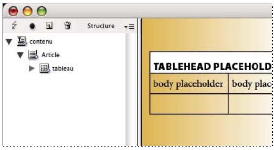 ADOBE INDESIGN CS5 - Pour créer un tableau de substitution - 1