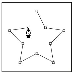 ADOBE INDESIGN CS5 - Dessin de segments droits avec l'outil plume - 1