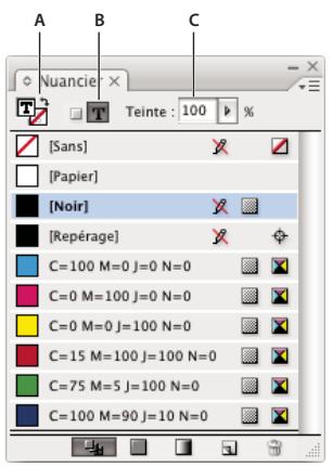 ADOBE INDESIGN CS5 - Modification de la couleur, du dégradé ou du contour du texte - 1